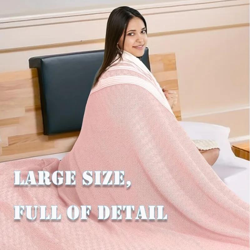 Super large Turkish beach towel fast drying soft and absorbent Bohemian blanket perfect gift men women resort swimming pool yoga