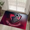 Bournemouth Football Design Crystal Velvet Carpet Cozy Non?Slip Printed Rug For Bedroom Living Room Entrance