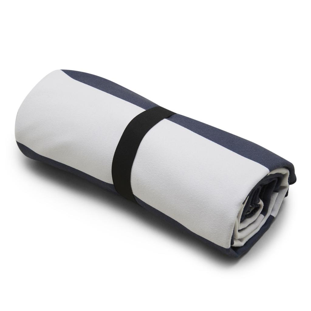 Regatta Striped Microfiber Beach Towel