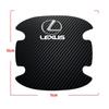 4 ks Ochranná samolepka na kliku dveří auta Znak Styling auta Pro Lexus CT200H ES350 GX460 470 IS250 LS460 NX300 RX300 350 450H