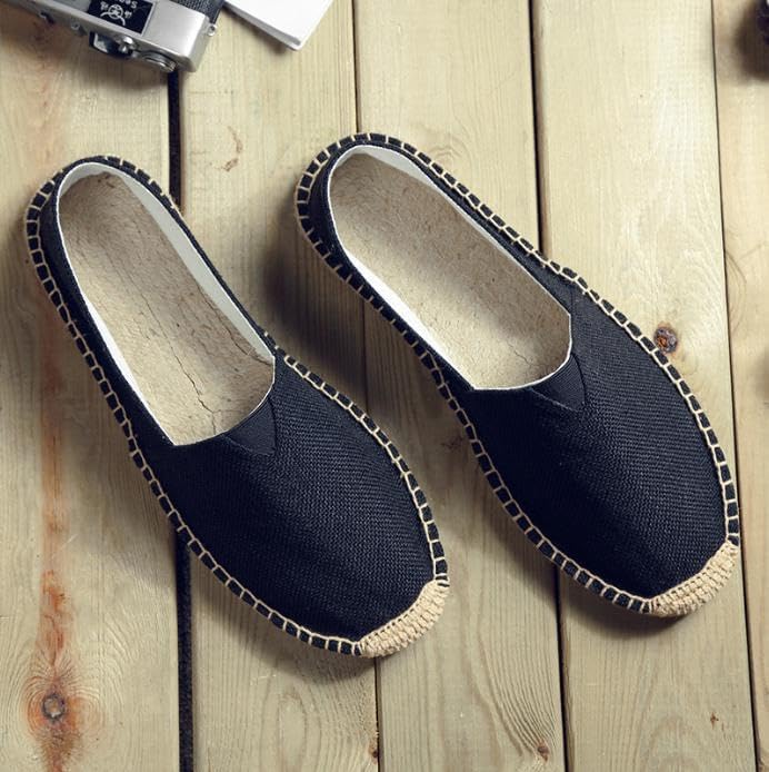 Emptio Comfort Canvas Shoes with a and Perfect for and and these and shoes are perfect for and date Available in Black Women's Linen-Look Slip-On