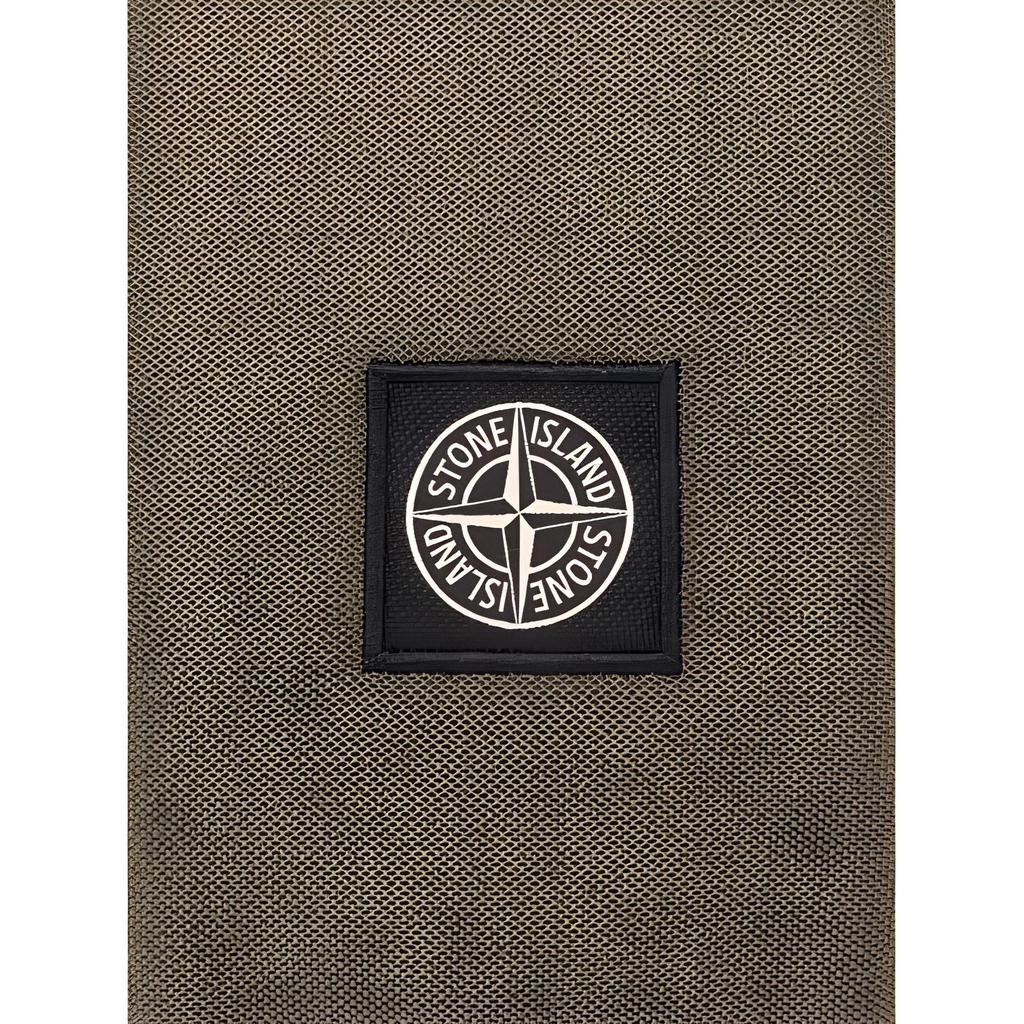 Stone Island Logo Patch Short Sleeve Polo Shirt Men tops Green K1S1522002-SCS0018-V0054
