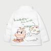 Machiya women's clothing label cutting 2024 autumn and winter new fashion personality trend graffiti down jacket bread jacket B4411