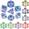 7pcs DND Dice Set Creative Design Roman Number Pattern Polyhedral Dice for Dungeons Game Role Playing Table Games