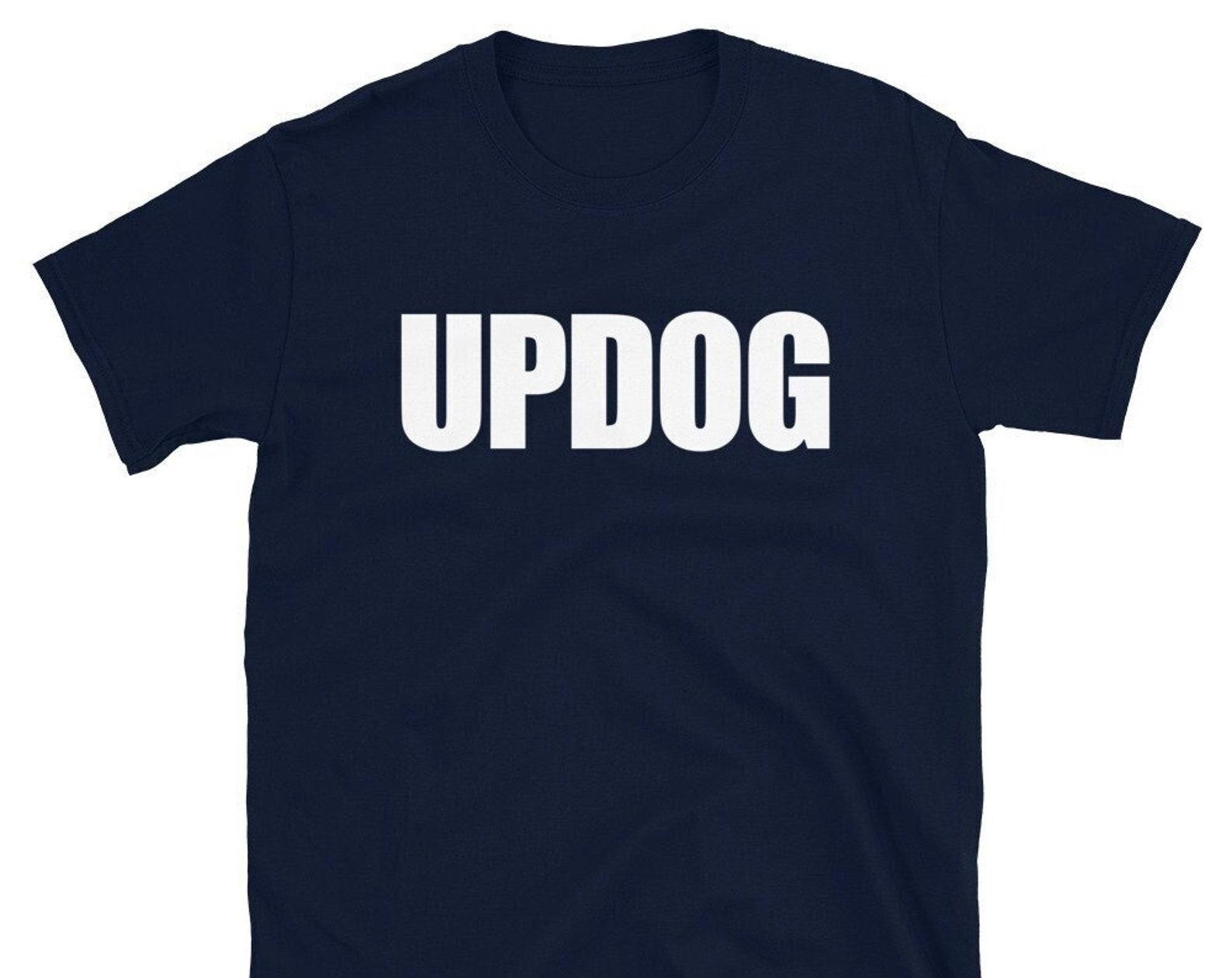 Updog Shirt: Funny Office Prank T-Shirt, Unisex Tee L