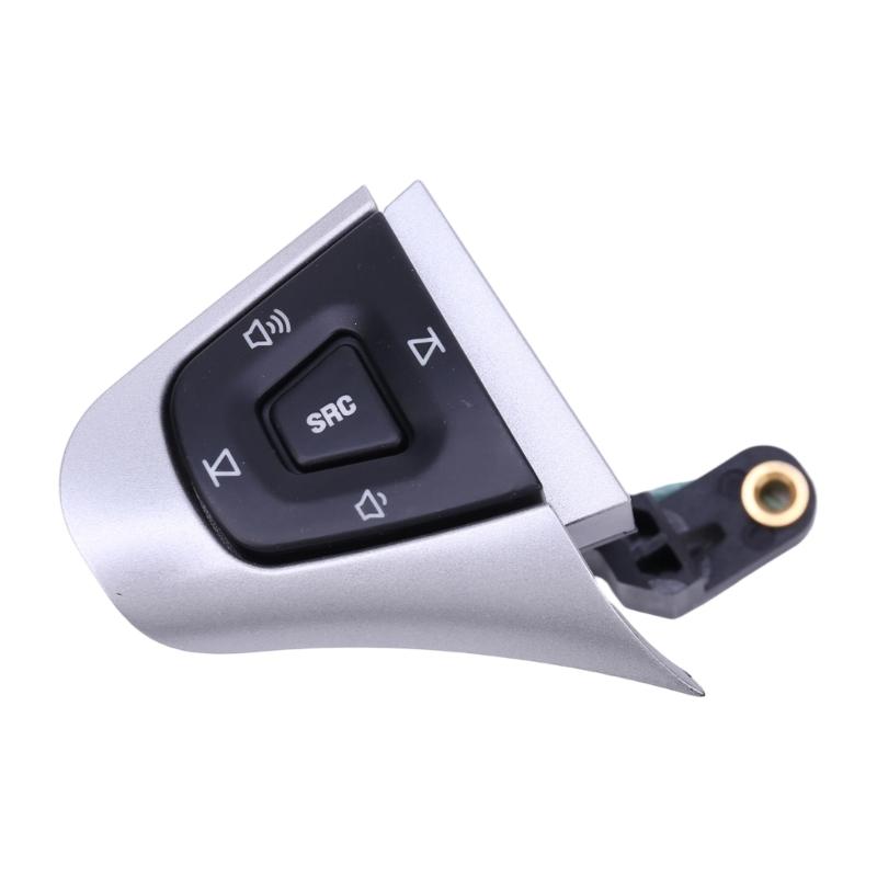 Left and Right Steering Wheel Button Assemblies, Part Numbers 1881591 and 1881593, with Visible Phone and Directional Button Icons for Comparison