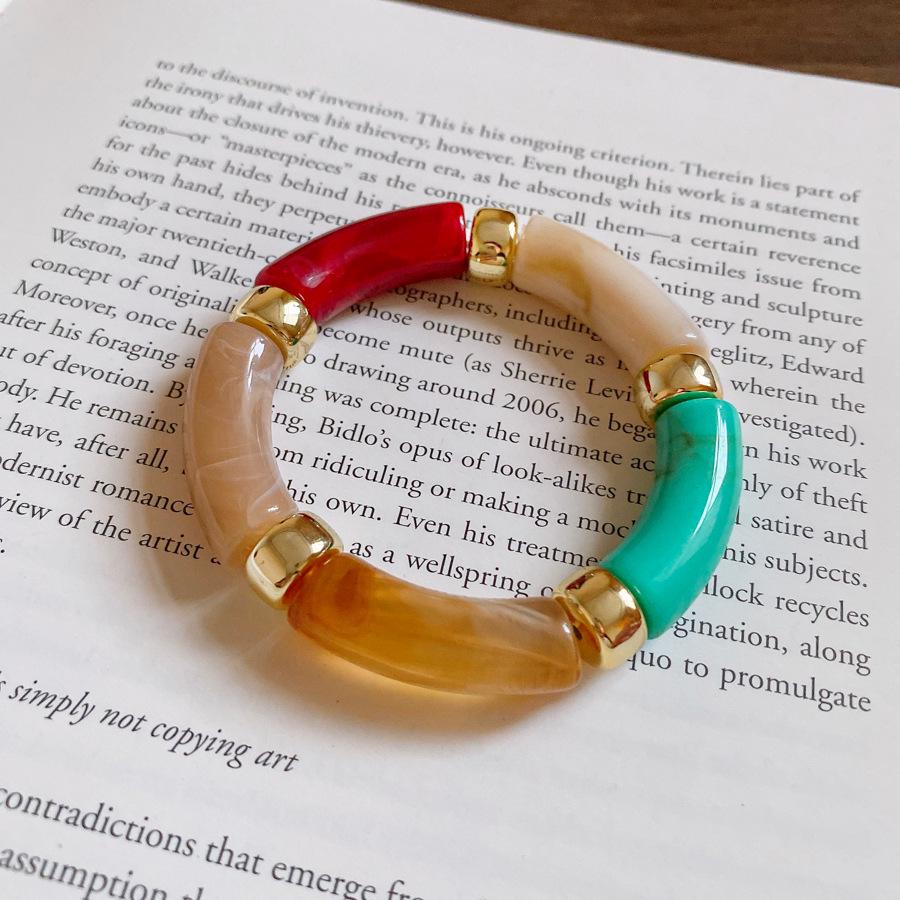 Polished Metal Round Bangle: Versatile Fashion Bracelet with European & American Cool Style, High-End Hand Jewelry