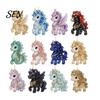 Christmas Tree Hanging Decorations Fantasy Horse Advent Calendar, 24-Day Acrylic 2D Ornament Set Collectible Figures with Magical Designs, Countdown