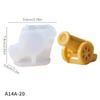Resin Mold Plaster Mold Non-Toxic Epoxy Resin Mould Cannon Silicone Mold Soft For Resin Ornaments  Art Projects Gift Making