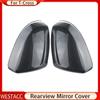 2Pcs Auto Seite Rückspiegel Abdeckung Aufkleber Trim für VW Volkswagen T-Cross Tcross 2018 2022 2023