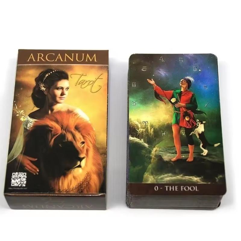 Arcanum Tarot Cards A 78 Deck Oracle English Visions Divination Edition Borad Playing Games