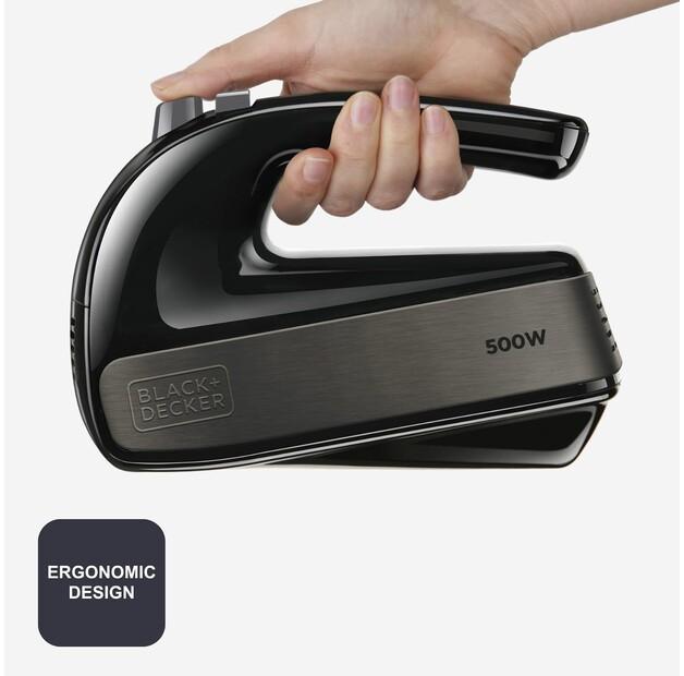 Hand Mixer Black&Decker BXMX500E (ES9130010B)