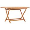 Day and Night - Day and Night Folding Garden Table Solid Teak Wood 160x80x75 Cm