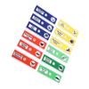 12pcs Plastic Prepared Microscope Slides Animals Insects Flowers Plants  Mix Color