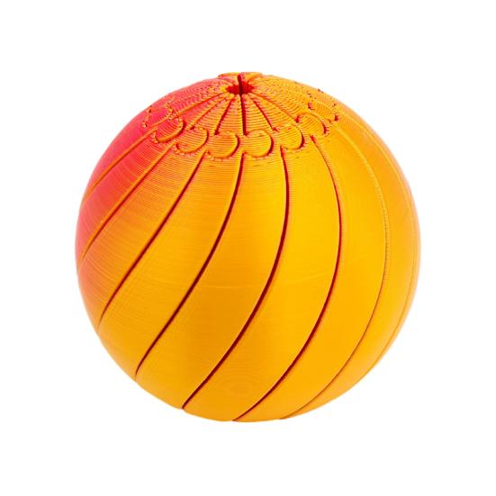 3D-печатная игрушка-антистресс, сенсорный спиннер, шестеренчатая сфера, игрушка-фиджет с эффектом жидкого потока, вращающаяся настольная игрушка для офиса, дома, снятия тревоги и стресса