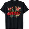 T-shirt Grafica Floreale Milano Italia, T-shirt Ti Amo Milano Italia