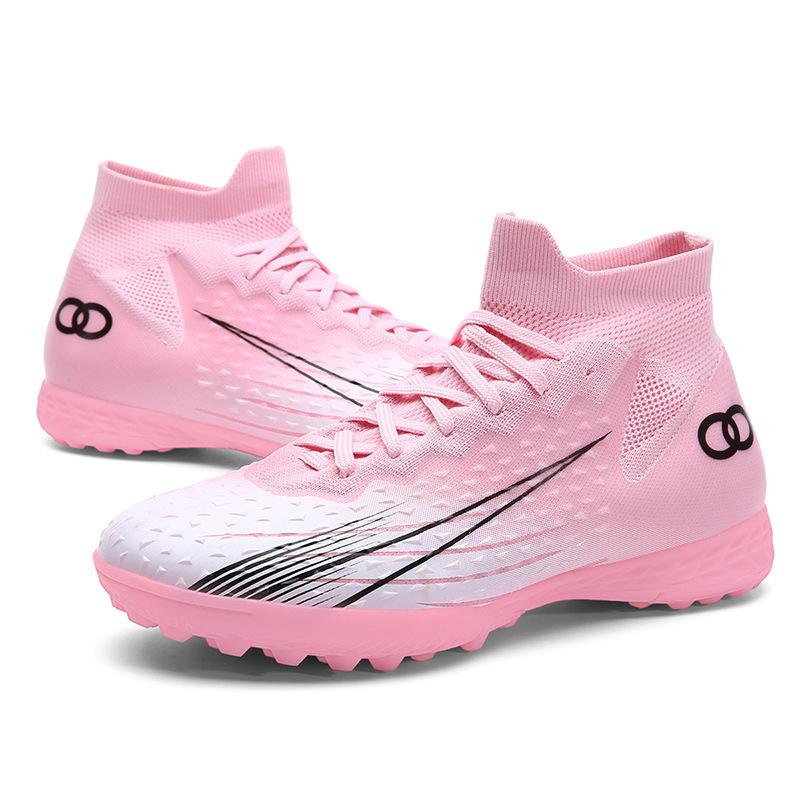 

20252025 New Seamless Flying Weaving Large Size Football Shoes Men s and Women s Spikes Xiyin Amazon Size 35-46 46