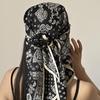 Foulard Estivo Grande a Triangolo Retrò: Foulard e Fascia per Fianchi Versatili da Donna in Stile Coreano