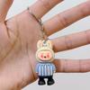 Cute Trendy Play Labu Bag Pendant Keychain Backpack Pendant Keychain Small Gift