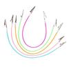 MUELODSIC Napkin Clips 5 Pack Silicone Iron Foldable Colorful Random Color