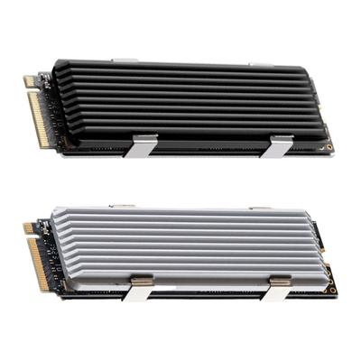 Anodized Aluminum M.2 2280 SSD Coolers Heatsink For Enhances Heat Dissipation And Stable Performances