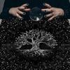 Divinations Tablecloth Trees Of Life Tarot Cards Tablecloth Altars Cloth Oracles Divinations Board Game Accessories