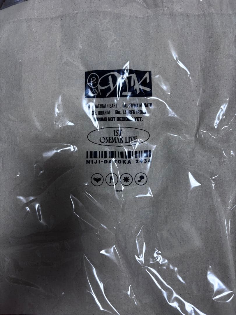 

[USED] Nijisanji 2 o clock venue purchase bonus tote bag shopper tote
