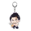 Portachiavi Anime per Jjk Yuji Itadori Nobara Kugisaki Satoru Gojo Utahime Iori Versione Q Decorazione Fatta a Mano Ciondolo Portachiavi