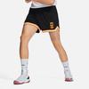 Li-Ning Professional Basketball Series Plain Straight Leg Sports Casual Shorts Men Bottoms Black AAPS061-1