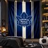 Wall Hanging Tapestry Toronto Maple Leafs Print Cloth for Living Room Bedroom Home Decor