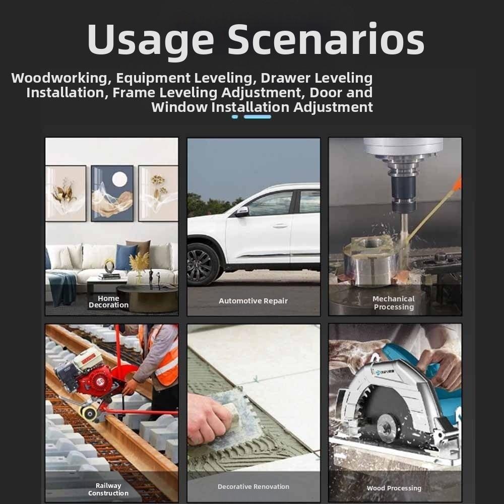 LCD Backlight Angle Finder Magnetic Base Tilt Angle Box Digital Inclinometer Woodworking