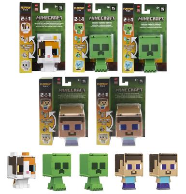 Mattel Minecraft Super Expanded Figures Uma variedade em caixa de 5 anos e (MINECRAFT) [Figuras vendidas] [6 Up] 986A-HTL43