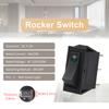 5PCS 3Pin 2 Position Rocker Switch LED Light Button Power Switch 6A/20A 250V/125V  for Car Truck Marine Boat Car Accessories