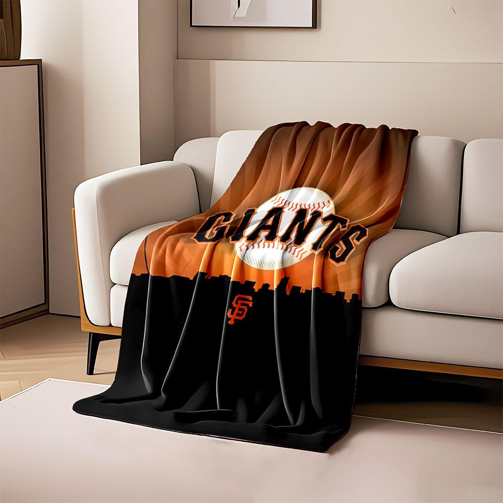 San Francisco Giants Baseball Blanket print blanket soft and cozy perfect for the living room bed sofa or a nap,gift