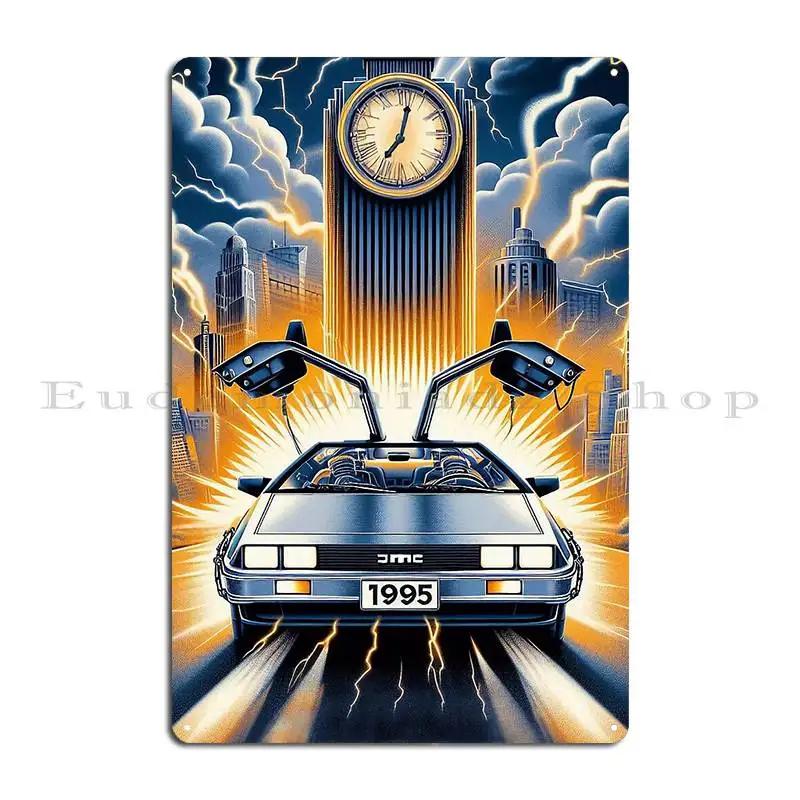 Back To The Future  Metal Signs Printing Iron Club Vintage Pub Tin Sign Poster