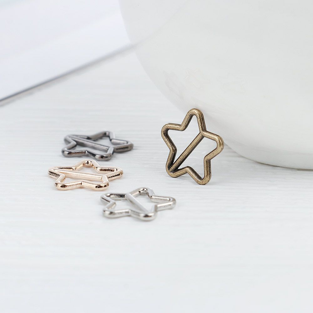 Ultra-small Stuffed Toys Diy Dolls Buckles Tri-glide Star Buckle Belt Buttons Doll Bags Accessories