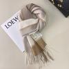 British Classic 111 Pure Plaid Scarf Female Winter Korean Student Versatile Warm Cashmere Couple Scarf