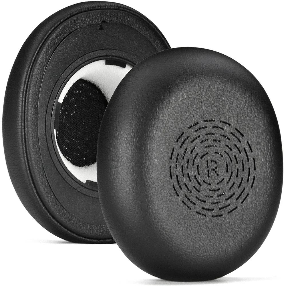 

Suitable For Jabra Evolve2 65 Flex Headphone Replacement Protein skin memory sponge Ear Pad Cover Accessories чёрный