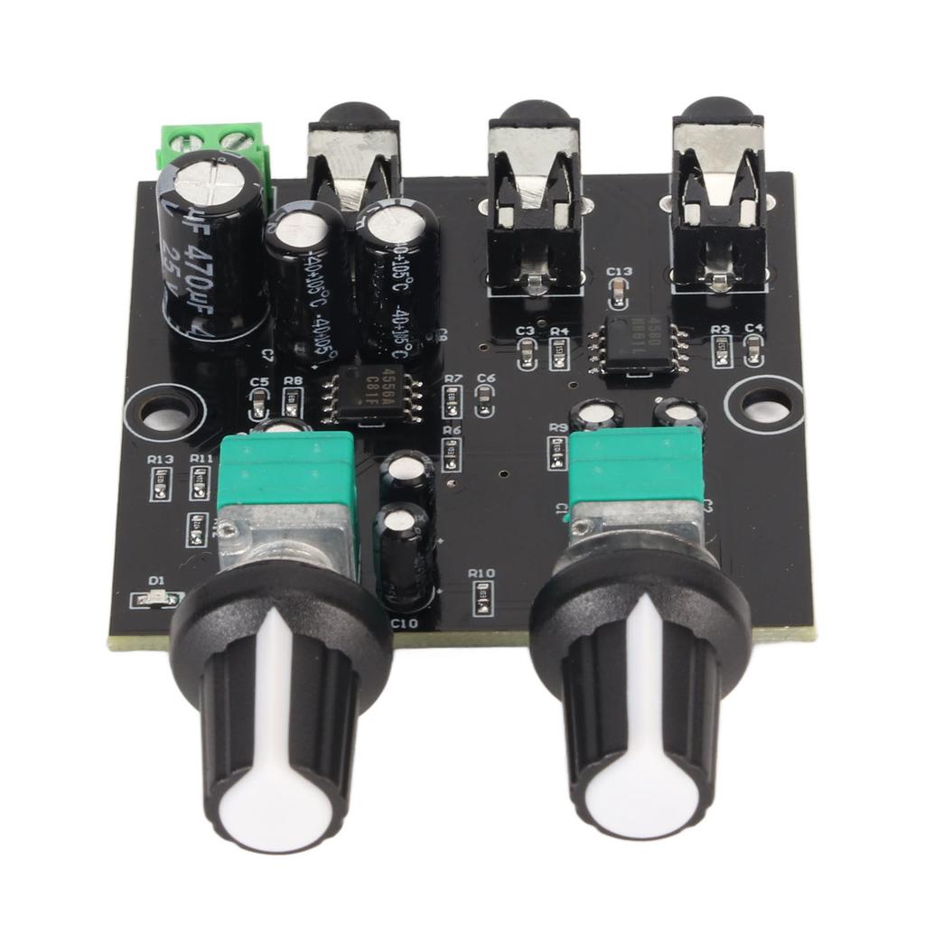 Stereo Sound Signal Mixer Board Module 2 Channel Input 1 Channel Output Headphone Amplifier Board Mo