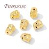 10mm Spacer Beads 18K Gold Plated Bracelets&Necklace Beads Accessories,Separator For Beads,DIY Jewelry Making Supplies