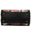 Genuine Leather Women Handbags Ins kroea fashion patchwork handbags colorful Bohemia style women totes ladies hand bag