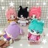 Kpop Demon Hunters Saja Boys Plush Toy Cute Soft Jinu Mystery Romance Baby Abby Plushie Desk Decor Stuffed Cotton Doll Fans Gift