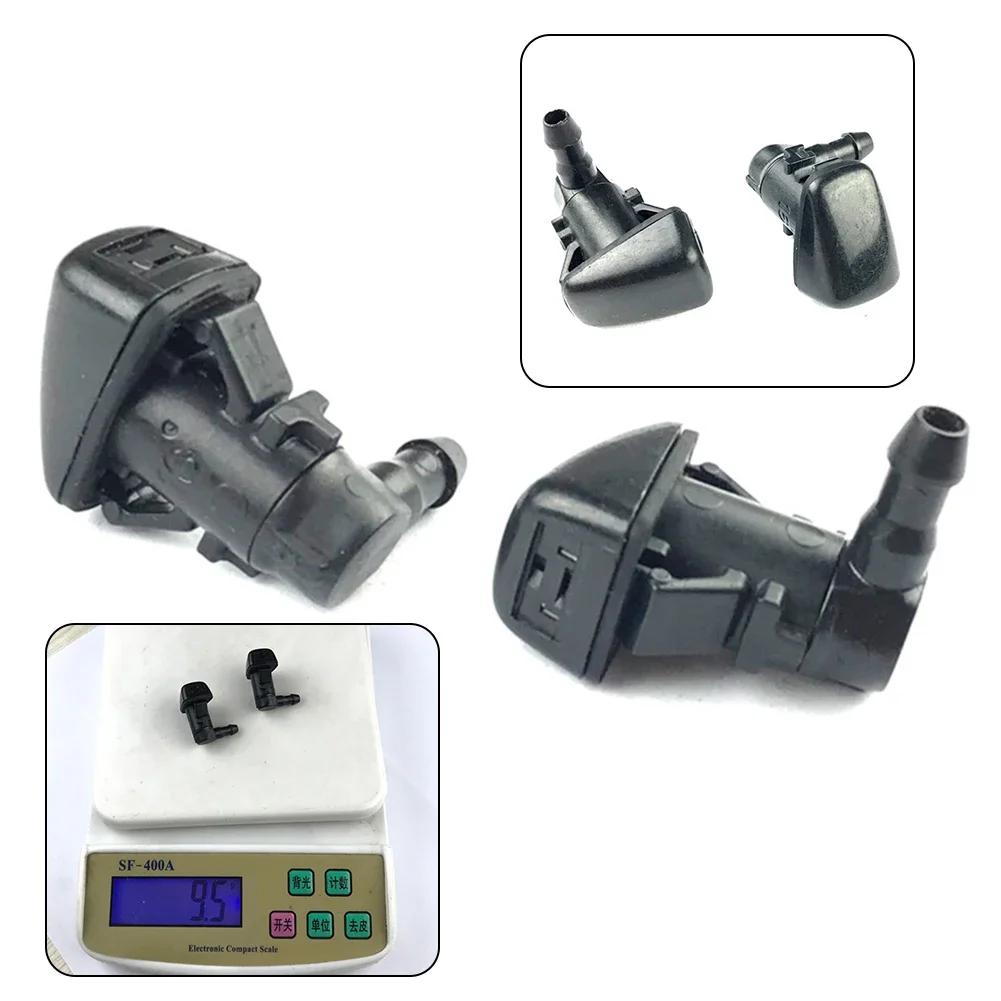 Nozzles Washer Nozzles Windshield Wipers 2pc 5182327AA/8E5Z17603 Accessories Black Car Truck Parts Accessories