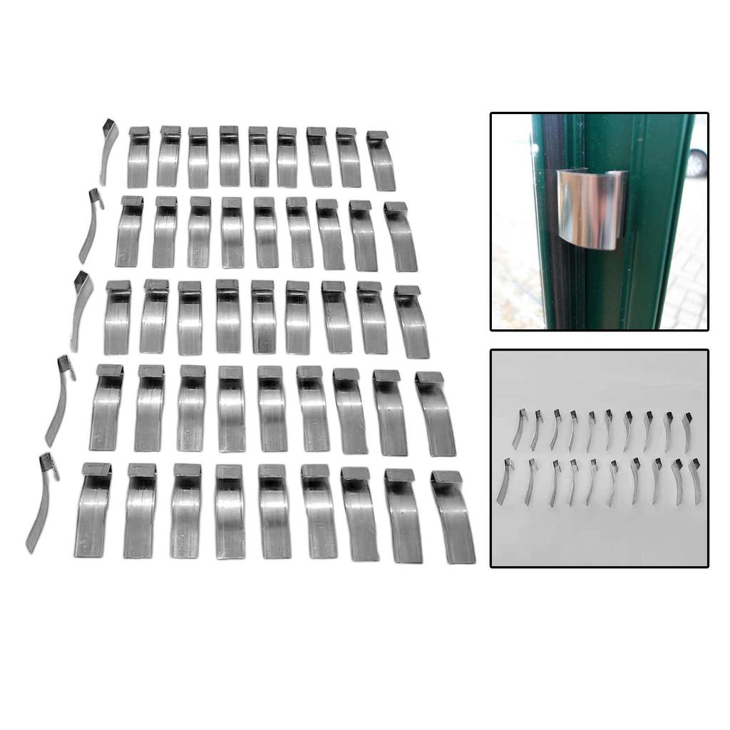 Stainless Steel Greenhouse Glass Clips G Type Clamps Accessories