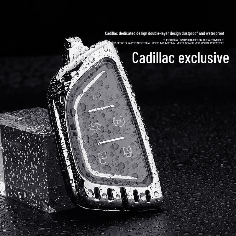 Cadillac ATLS/XTS/XT4/XT5/CT6/SRX Metal Car Key Case Keychain