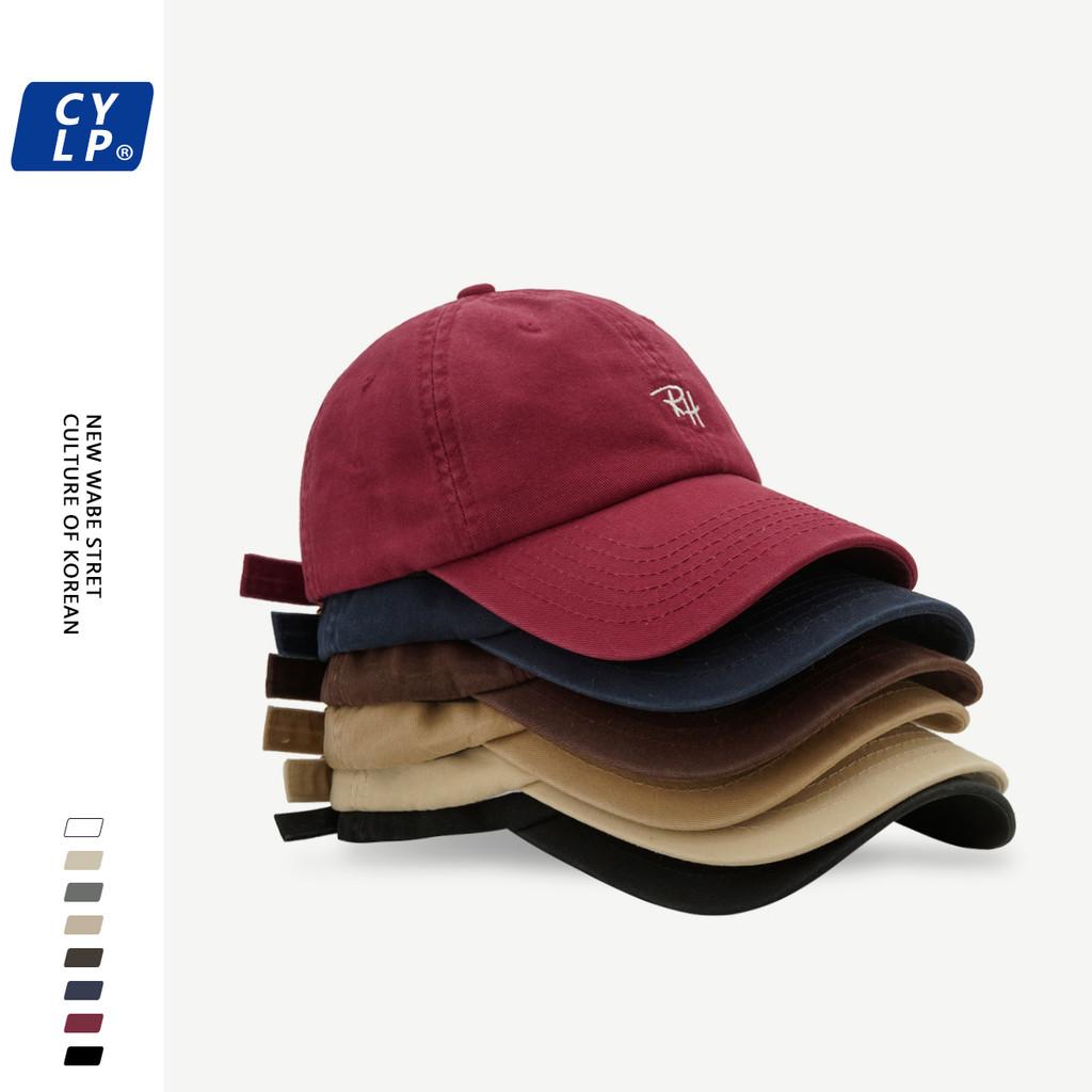 Style Korean Versatile Duckbill Cap With Elegant Lettering And Fit Comfortable