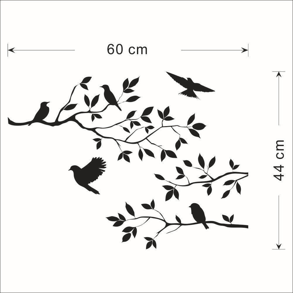 Removable Tree & Bird Wall Sticker Vinyl Art Decal Mural Home Room Diy Decor Kid  Sale