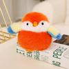 11CM Kawaii Cartoon Simulation Anime Jiujiu Bird Stuffed Animal Plush Toy Children's Sparrow Handmade Doll Festival Gift Pendant