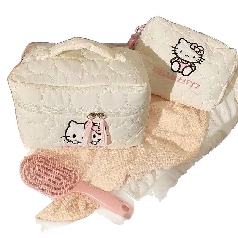 Große Kapazität Süße Hautpflege & Toilettenartikel Tasche - Tragbare Japanische Stil Damen Make-up Handtasche mit Kostenlosem Versand