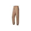 Li Ning Fitness Serie Logo Aufdruck Lockerer Bund Sporthosen Damen Unterteile Biber-Braun AKLS040-3
